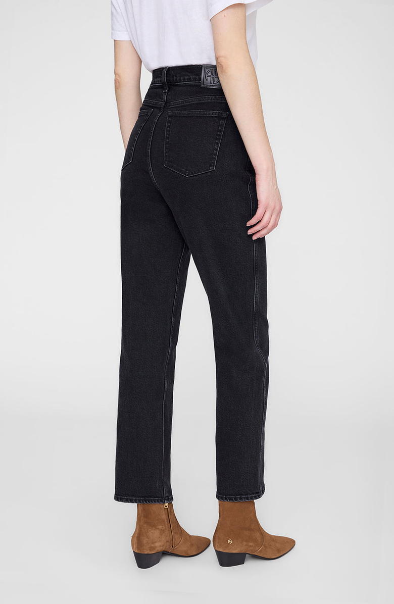 ANINE BING Jane Jean, Alternate, color, Vintage Black