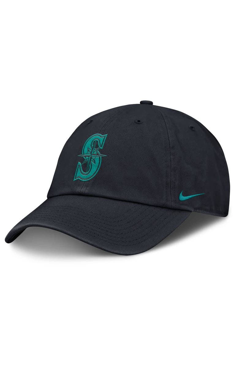 Nike Men's Nike Navy Seattle Mariners Club Adjustable Hat, Main, color, 