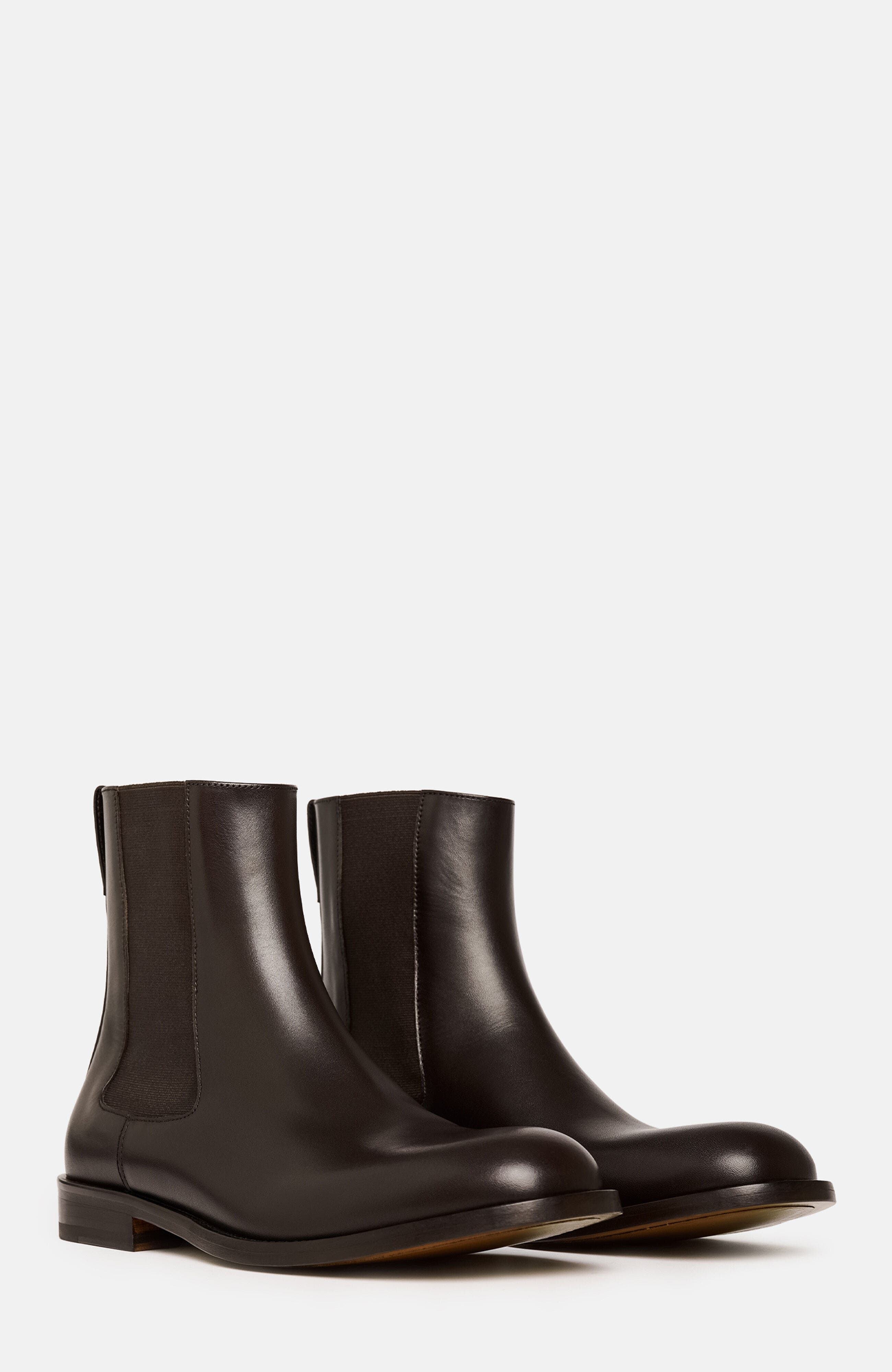 Elliot Chelsea Boots, Main, color, Dark Brown - Calf