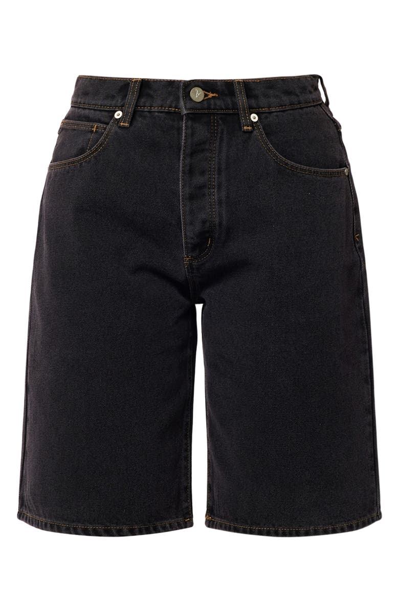 ABRAND '95 Cara Jorts, Alternate, color, Washed Black