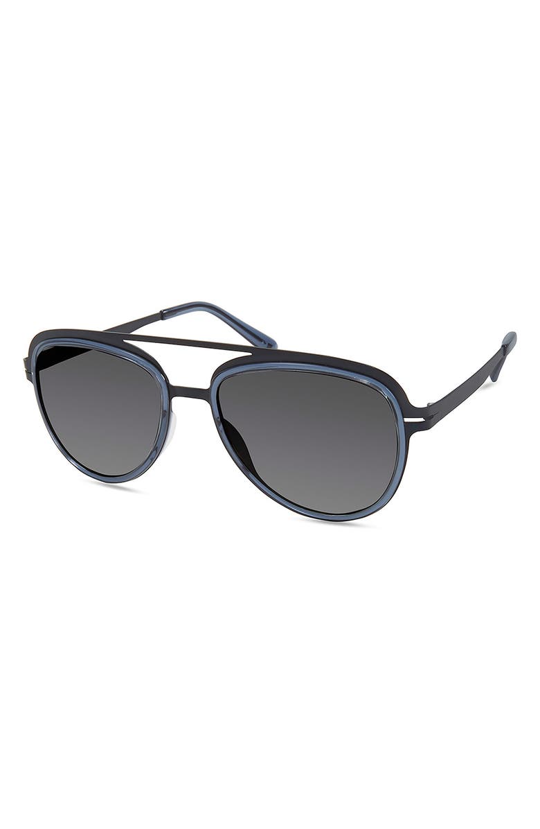 Modo 54mm Aviator Sunglasses, Alternate, color, Blue Crystal