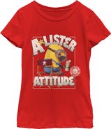 Minions & Monsters Girl's Minions & Monsters A Star Lister Attitude Graphic T-Shirt