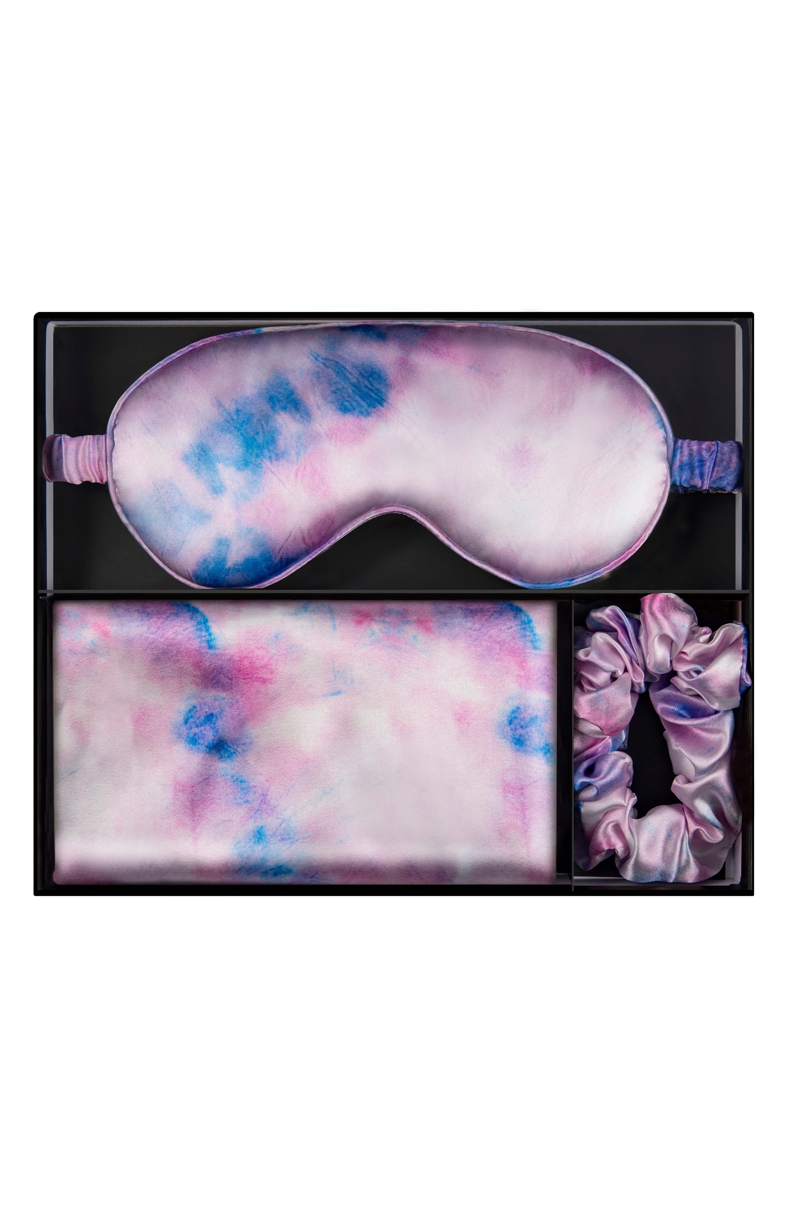 Market Fresh Beauty Silk Sleep Mask, Pillowcase & Scrunchie Set (Women ...