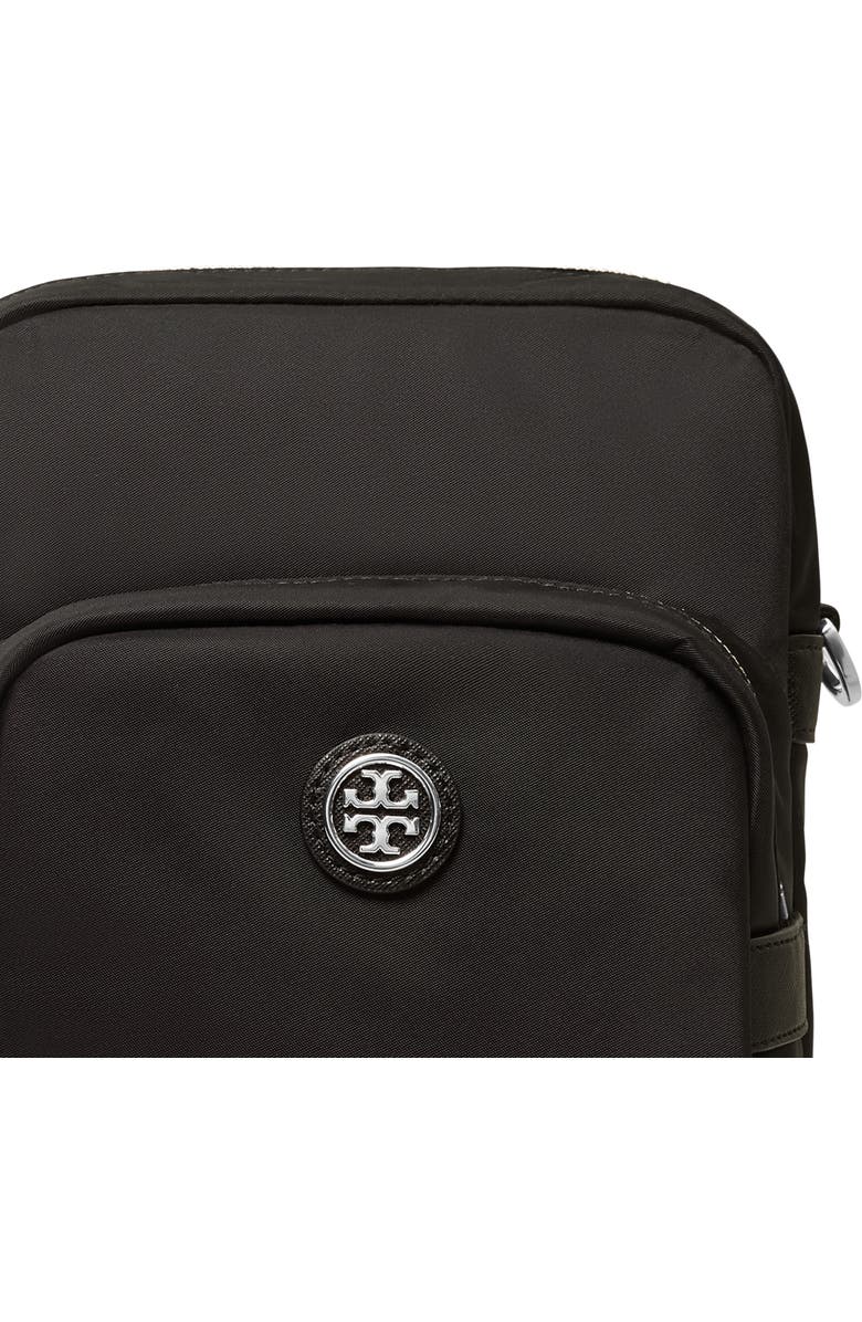 Tory Burch T Monogram Recycled Nylon Crossbody Camera Bag, Alternate, color,