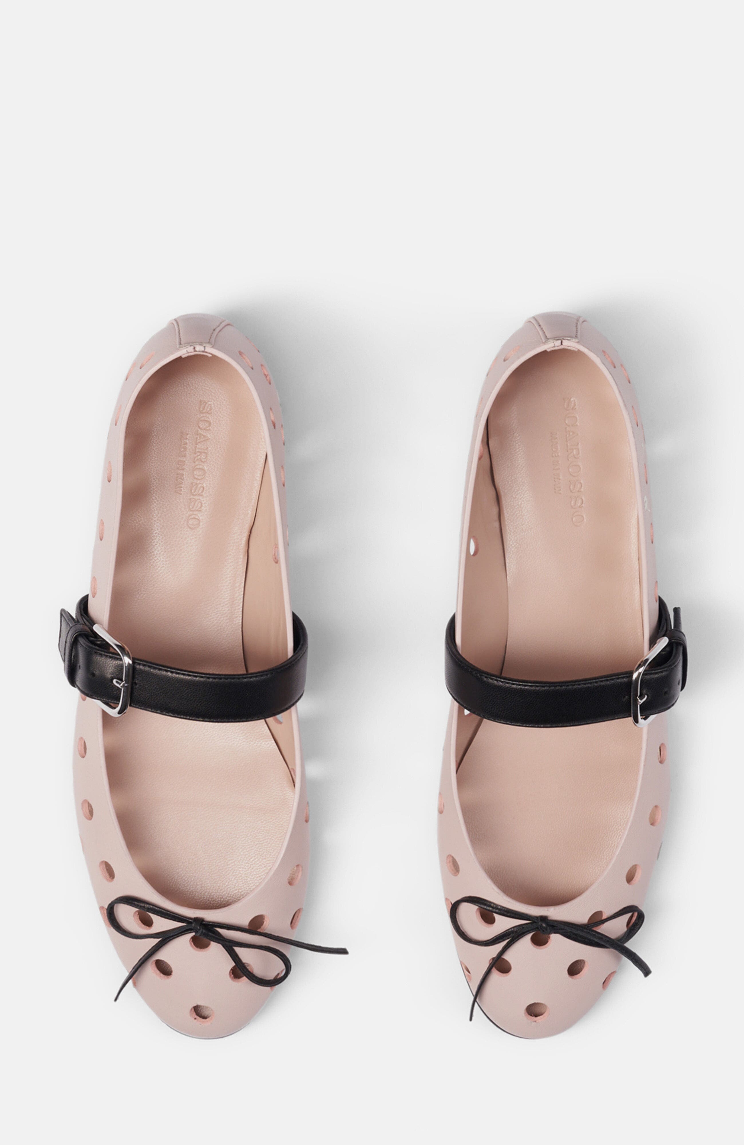 Marion Ballerinas, Alternate, color, Antique Pink - Calf