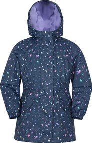Mountain Warehouse Childrens/Kids Dale Unicorn Lightweight Waterproof Jacket