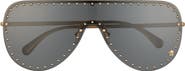 Versace 148mm Shield Sunglasses