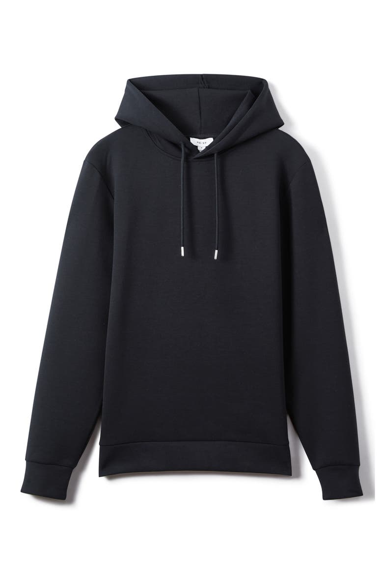 Fabien Double Knit Hoodie, Alternate, color, NAVY BLUE