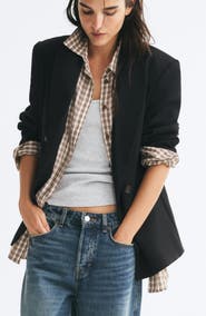H&M Double-Breasted Casual Blazer