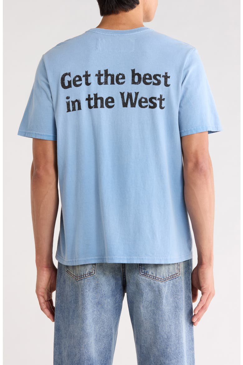 Best in the West Graphic T-Shirt, Alternate, color, LIGHT BLUE