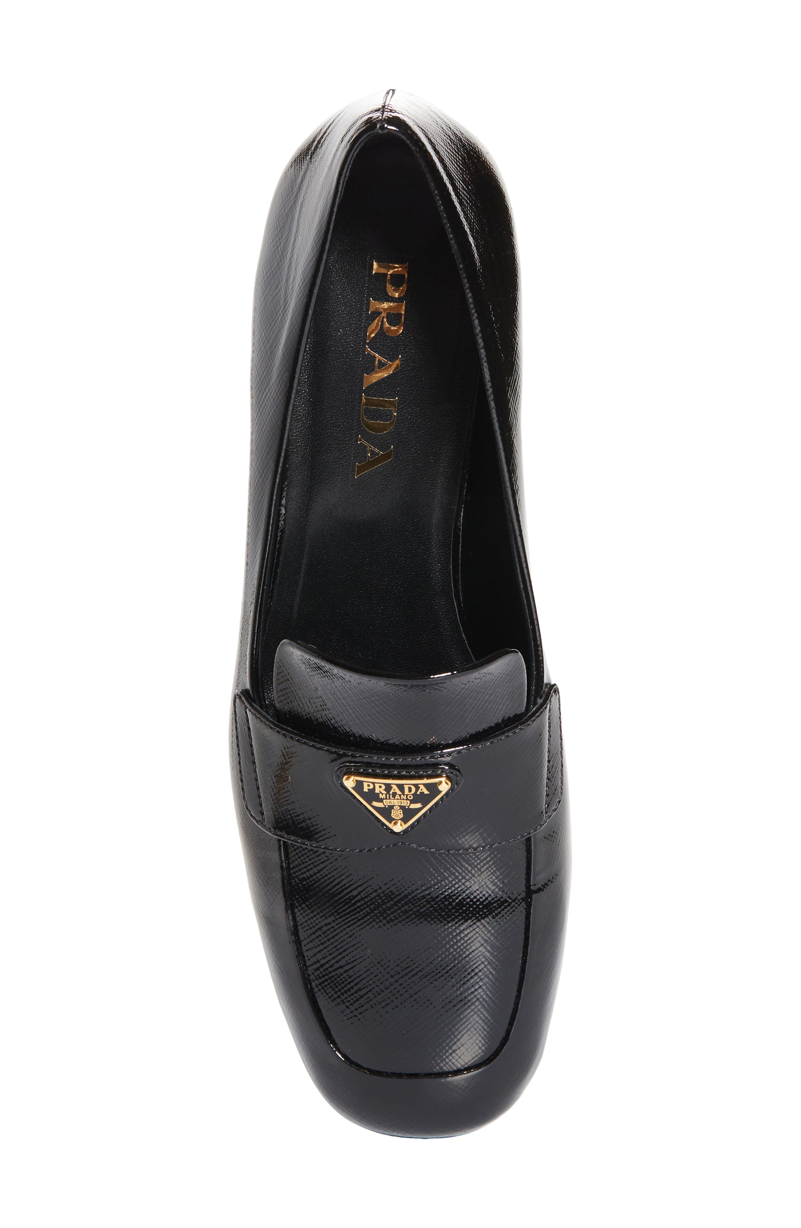 Prada Mocassini Loafer Pump, Alternate, color, 