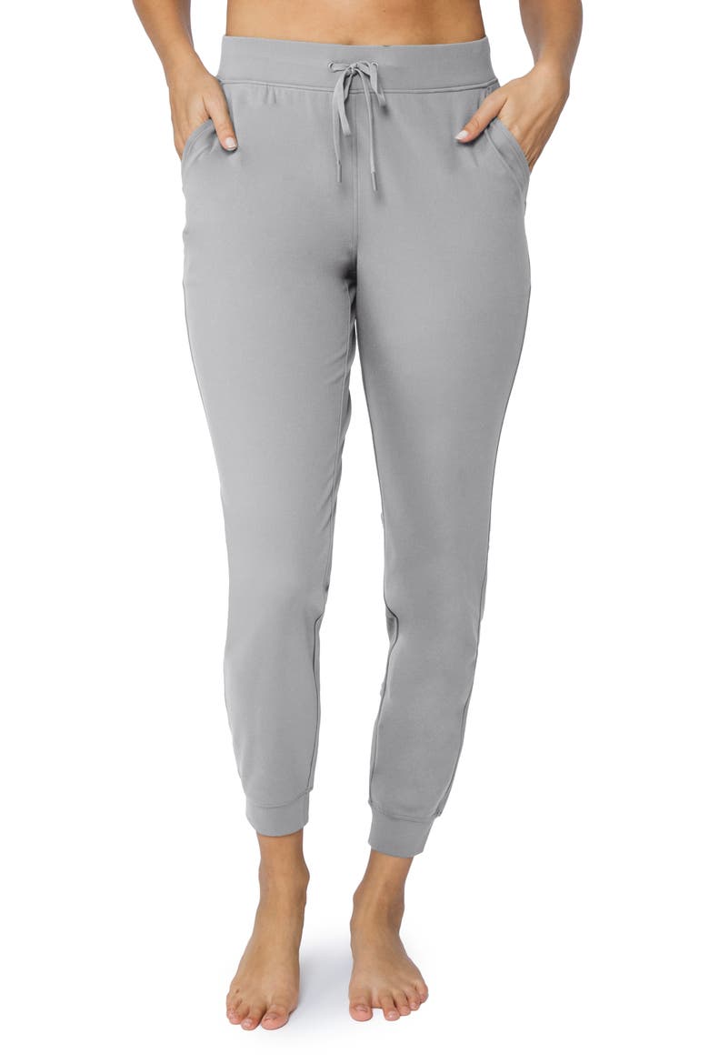 Lux Drawstring Joggers, Main, color, FROST GRAY