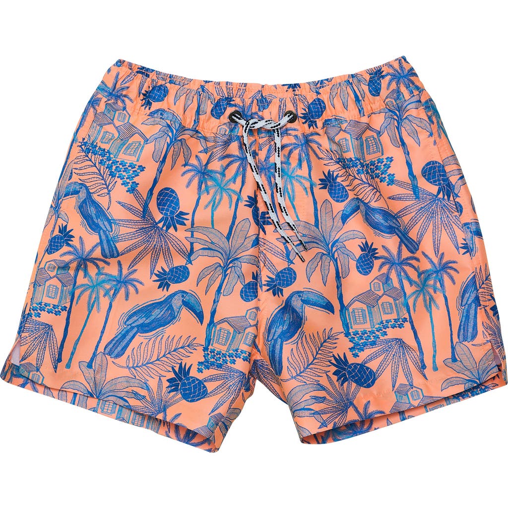 Snapper Rock Boys' Tropicana Vacay Sustainable Swim Short - Little Kid, Big Kid In Multi