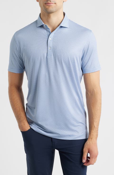 Rud Geo Print Performance Jersey Polo