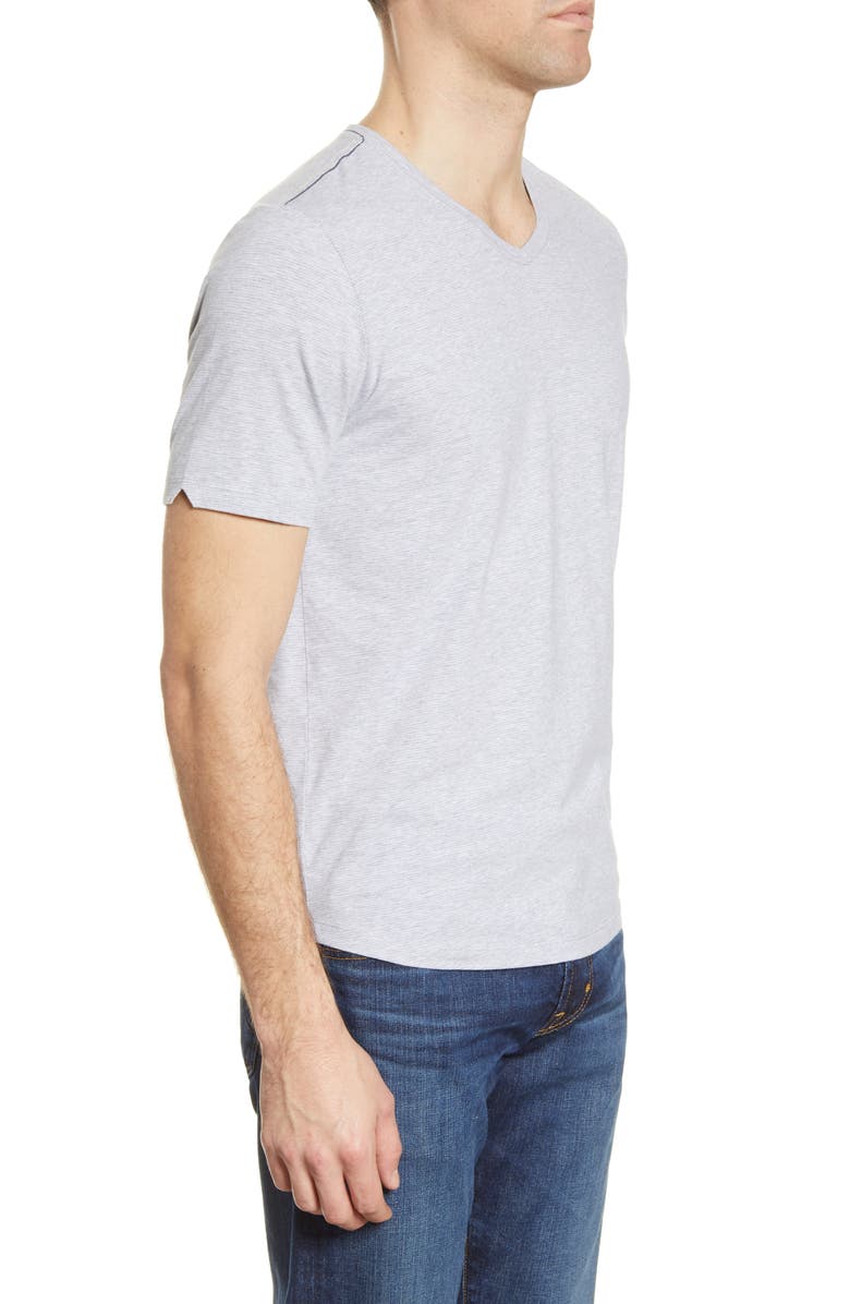 Fundamental Coast Stripe V-Neck T-Shirt, Alternate, color,
