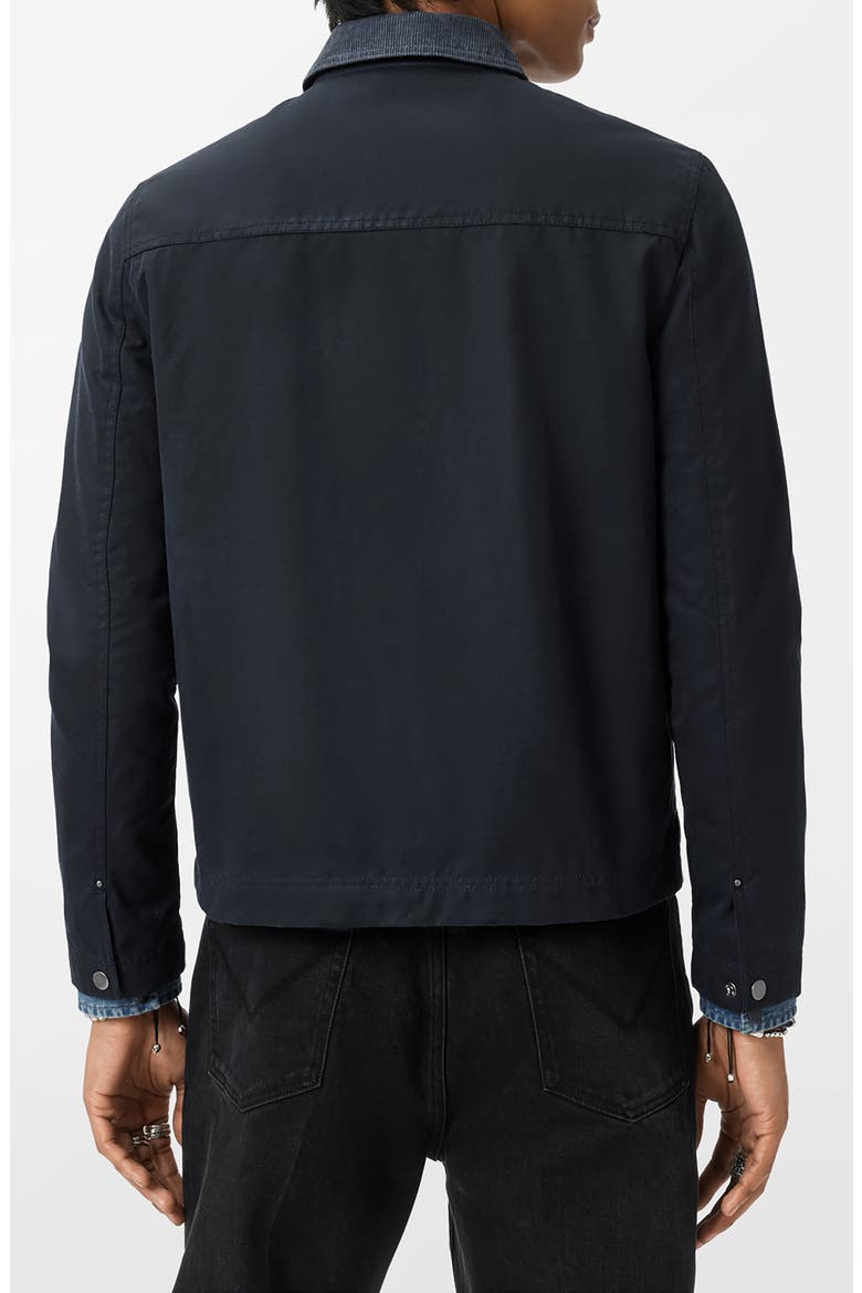 Calvin Waxed Cotton Work Jacket, Alternate, color, NAVY