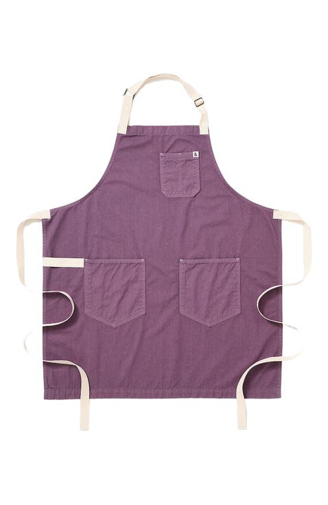 The Essential Apron - Lavender Purple