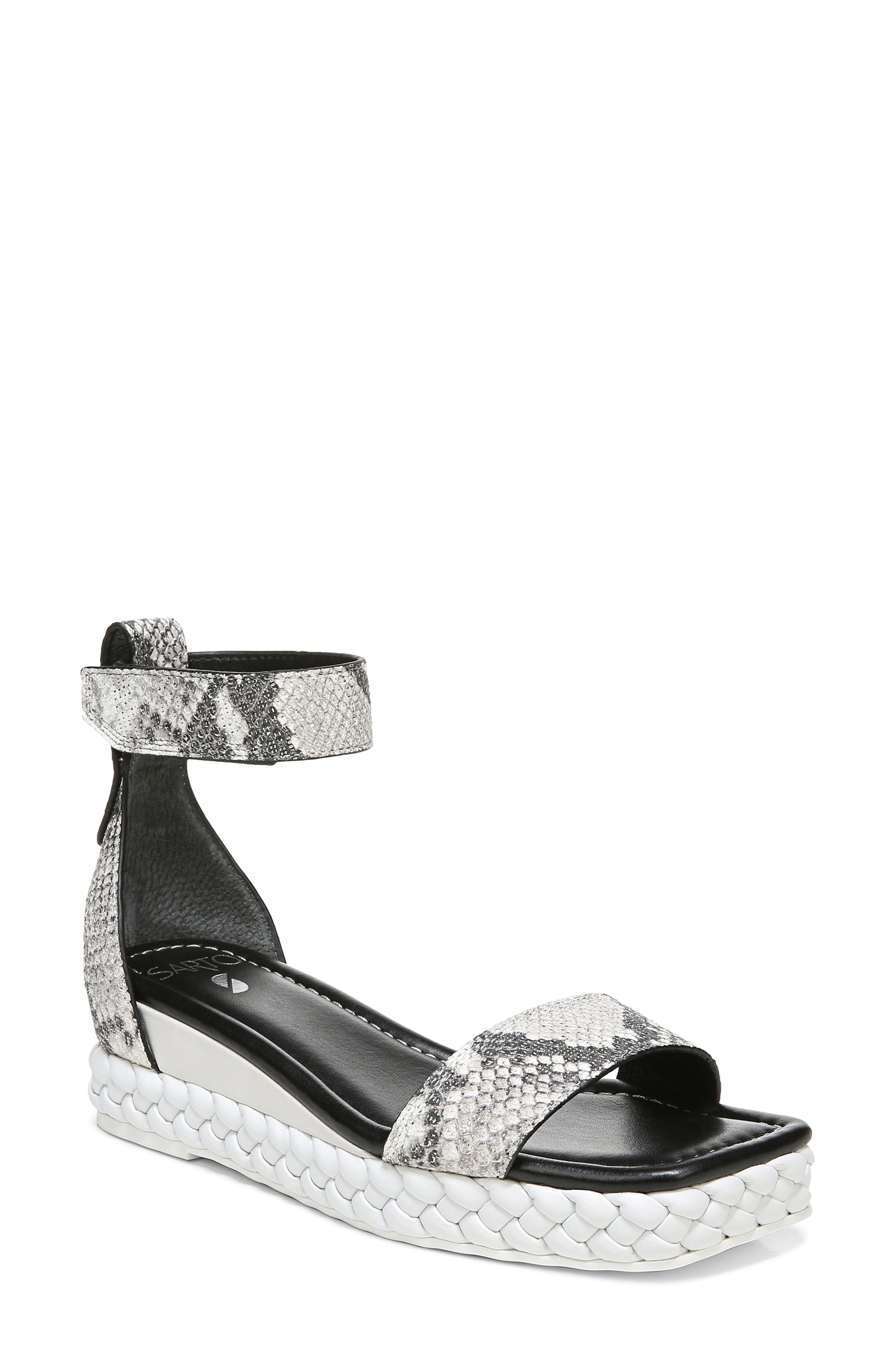 Tiana Wedge Sandal, Main, color, ROCCIA LEATHER