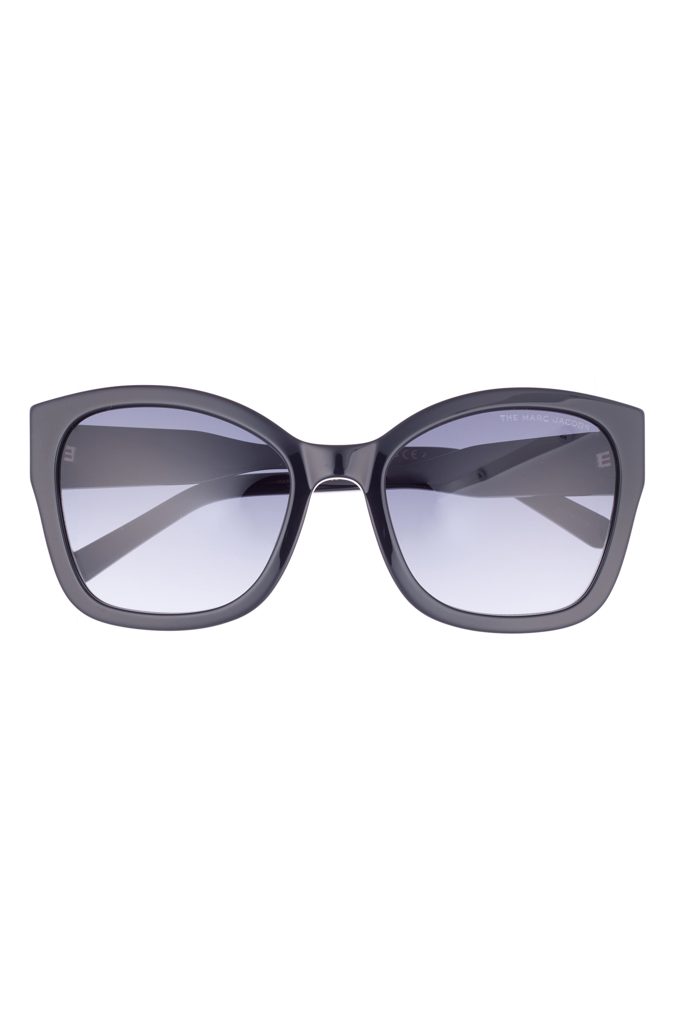 Marc Jacobs 56mm Gradient Round Sunglasses