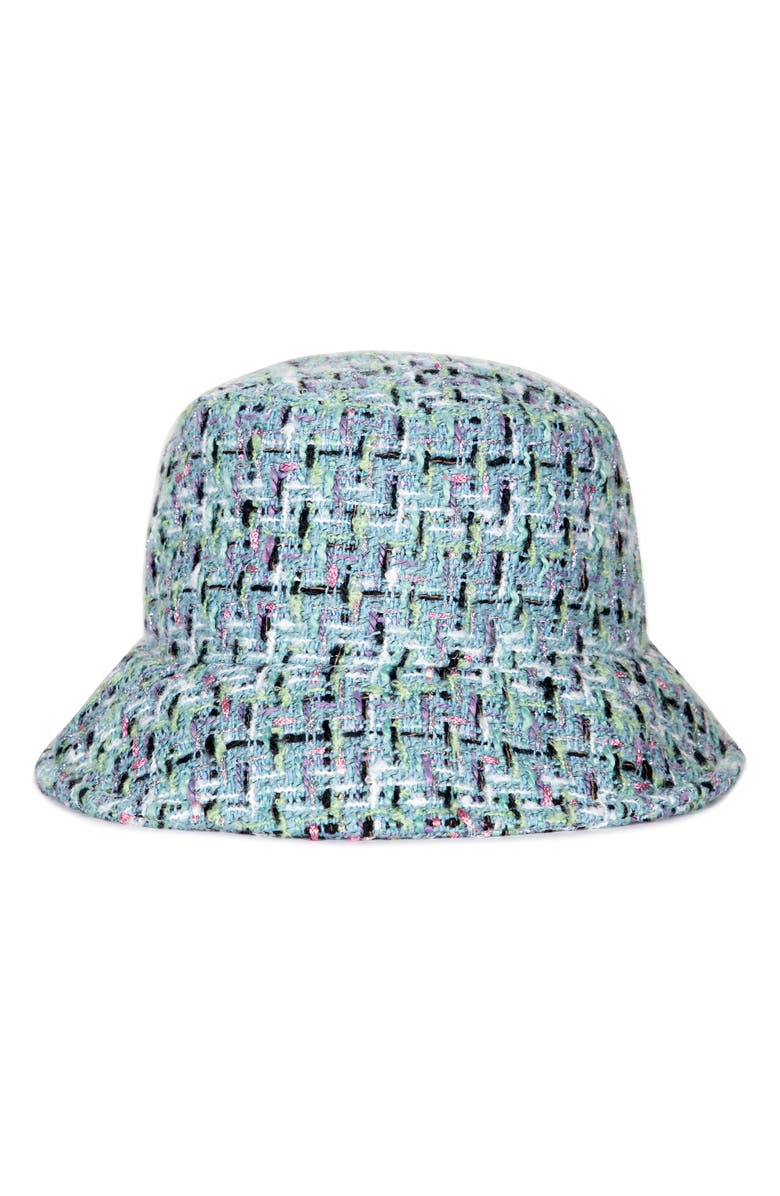 Kurt Geiger London Tweed Bucket Hat, Alternate, color, 