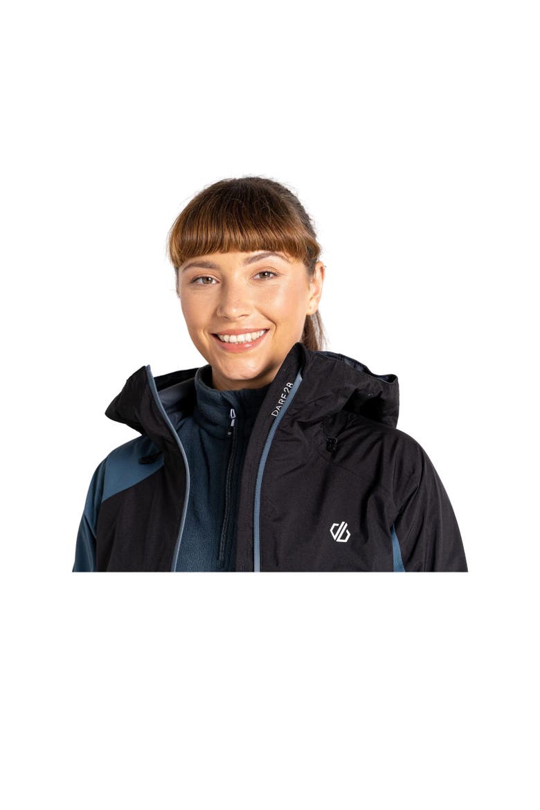 Traversing Waterproof Jacket, Alternate, color, Black and Orion