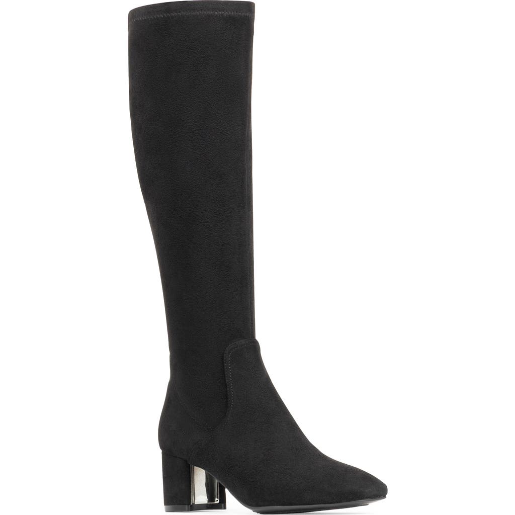 Donald Pliner Flourish Knee High Boot In Black