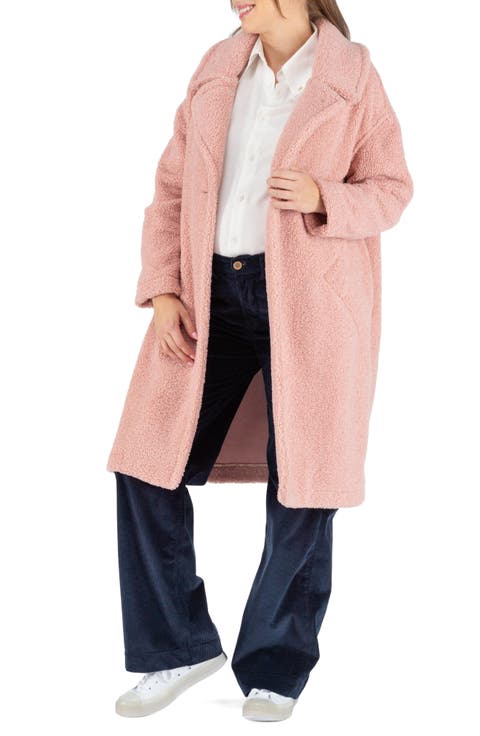 Léonie Long pregnancy coat