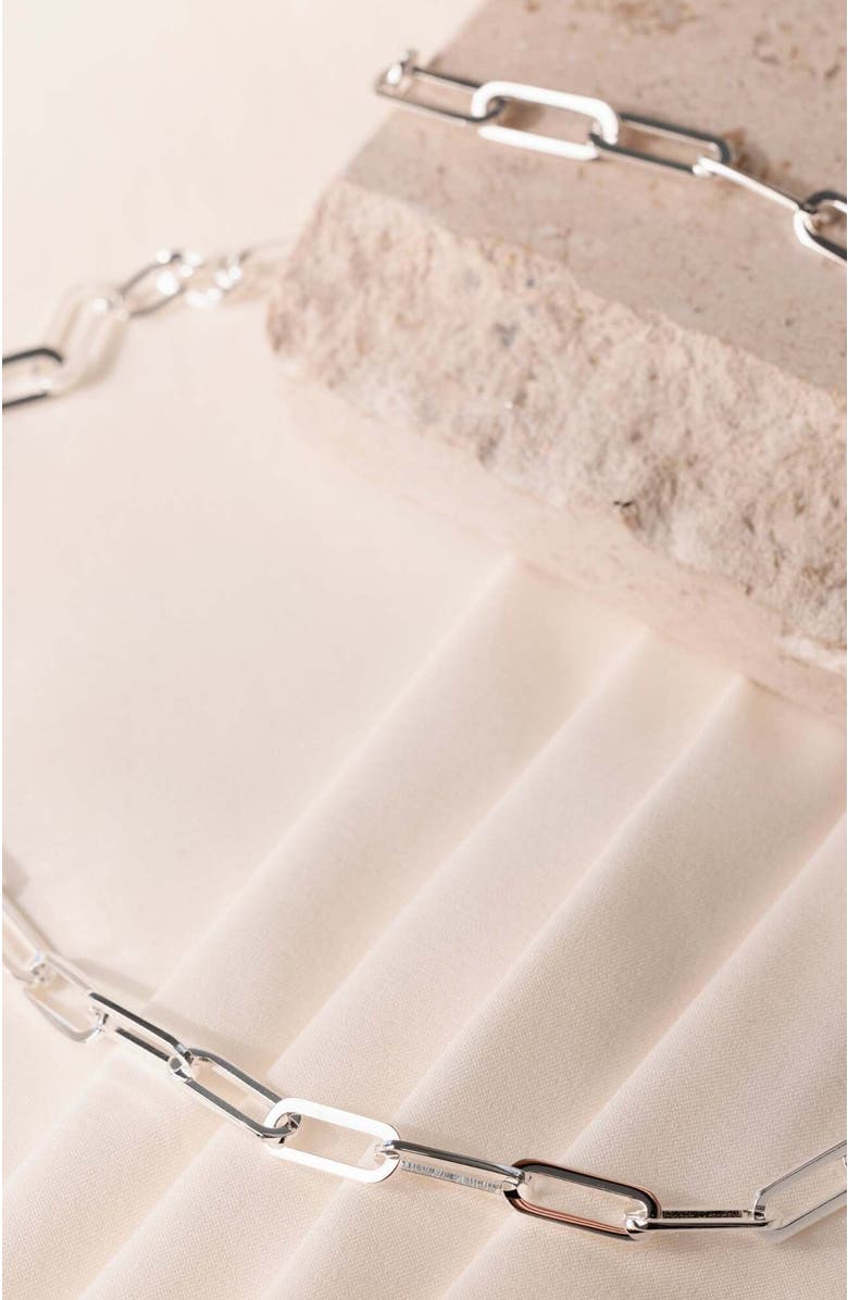 Mantra Strength Chain, Alternate, color, Silver