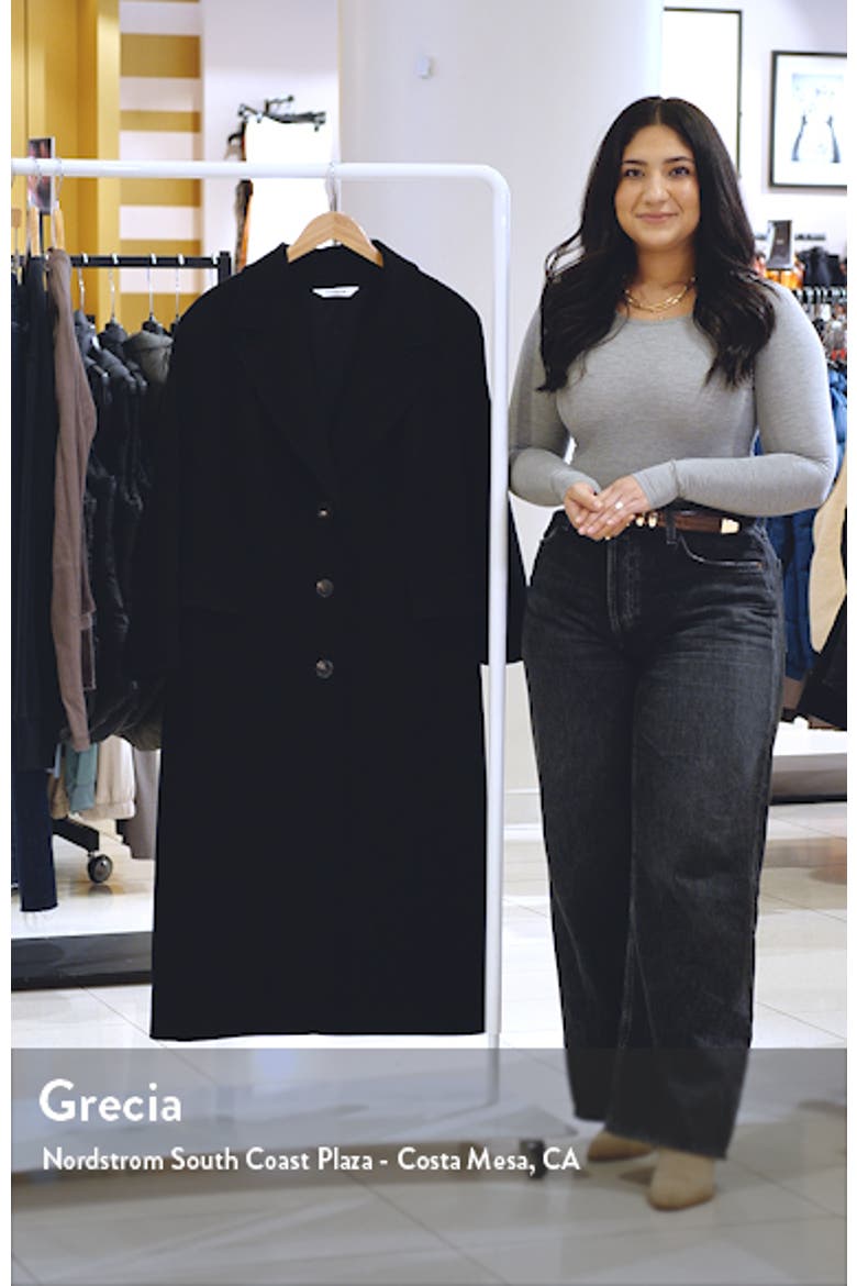 Holland Longline Wool Coat video