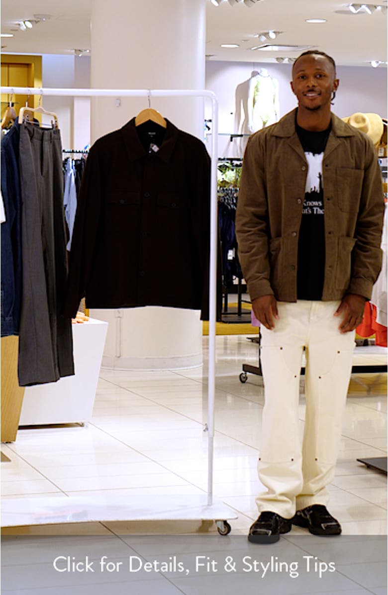 Patch Pocket Wool Blend Jacket, sales video thumbnail