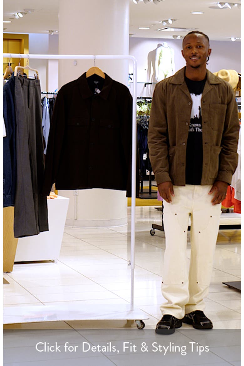 Patch Pocket Wool Blend Jacket video