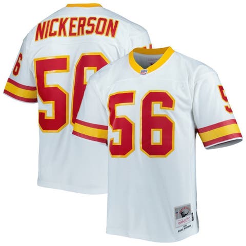 Men's Mitchell & Ness Hardy Nickerson White Tampa Bay Buccaneers 1996 Legacy Replica Jersey