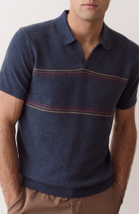 Liam Striped Sweater Polo