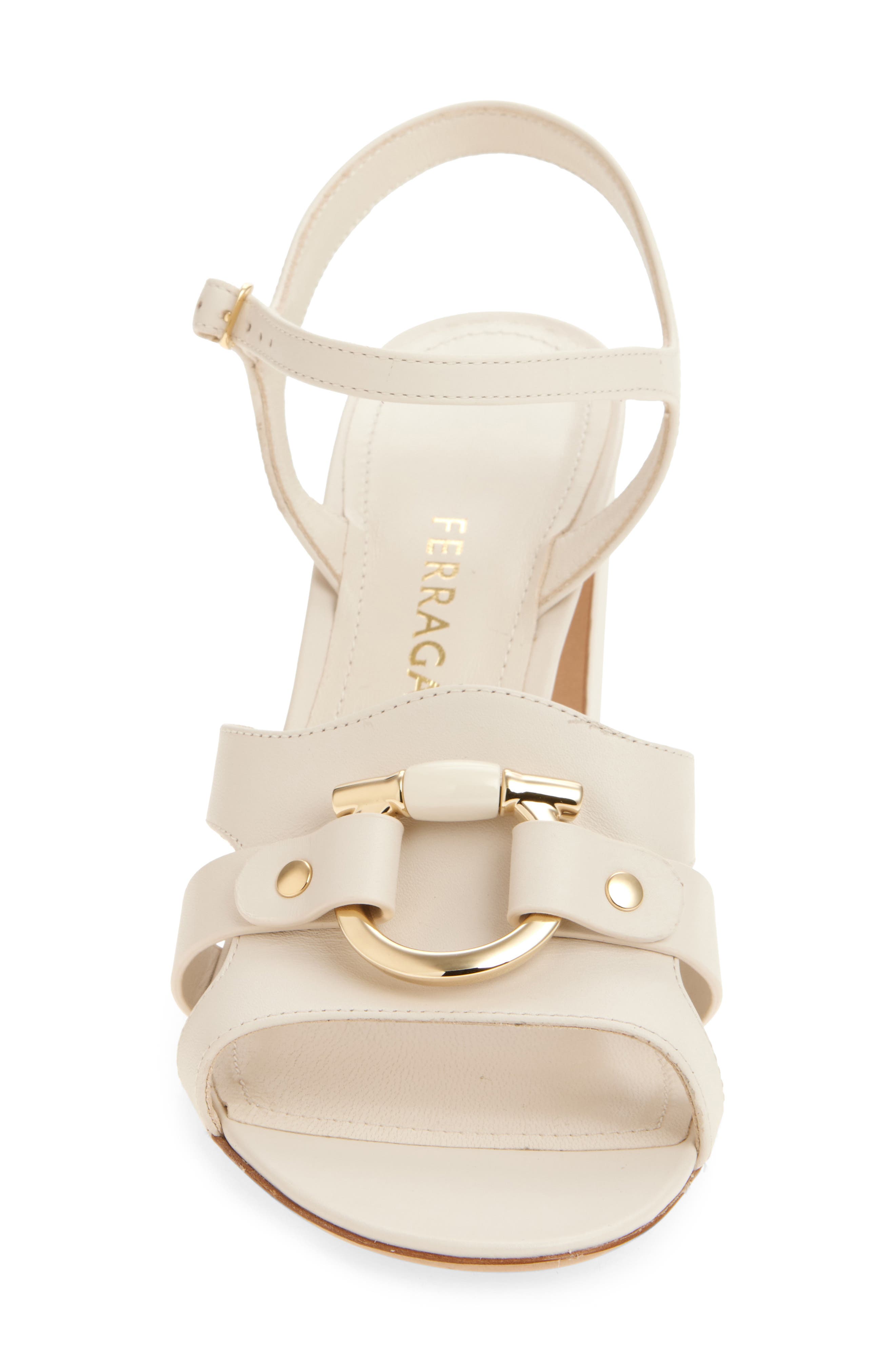 Lumya Gancio Ankle Strap Block Heel Sandal, Alternate, color, WHITE