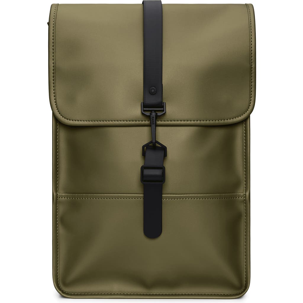 Shop Rains Mini Waterproof Backpack In Revel