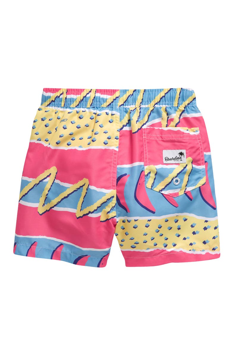 Boardies Kids' Retro Print Swim Trunks, Alternate, color, Fresh Prince