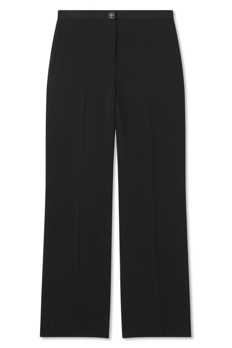 Claire Wide Leg Trousers, Alternate, color, BLACK