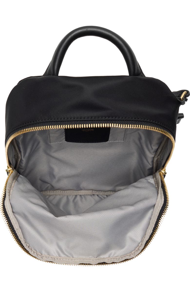 TUMI DFO Vista Nancy Convertible Sling Bag, Alternate, color, Black/ Gold