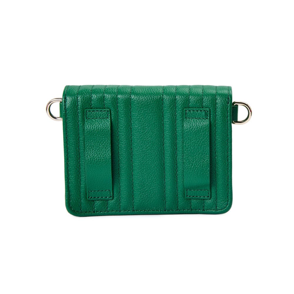 Mimi Mini Bag with Wristlet & Lanyard, Alternate, color, Forest Green