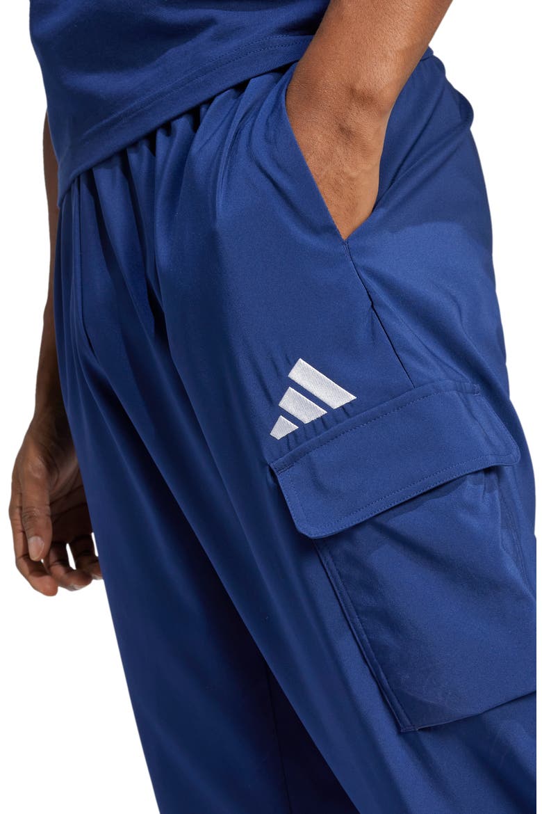 Cargo Performance Pants, Alternate, color, DARK BLUE/ WHITE