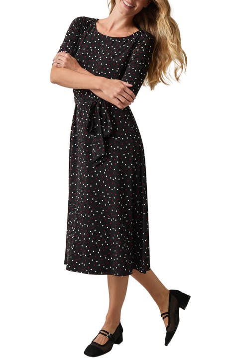 Polka dot dress nordstrom best sale