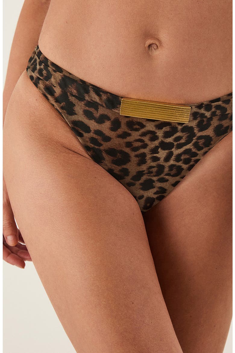 Tammy Lindsay High Leg Bikini Bottoms, Alternate, color, MULTI