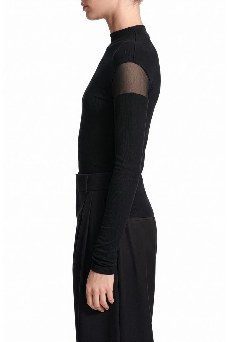 Aiva Top, Alternate, color, BLACK