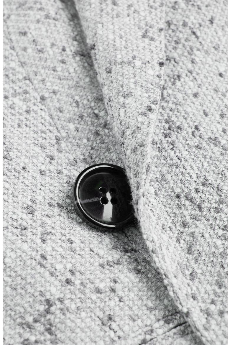 Joss Double Breasted Wool Blend Suit Jacket, Alternate, color, LIGHT GREY