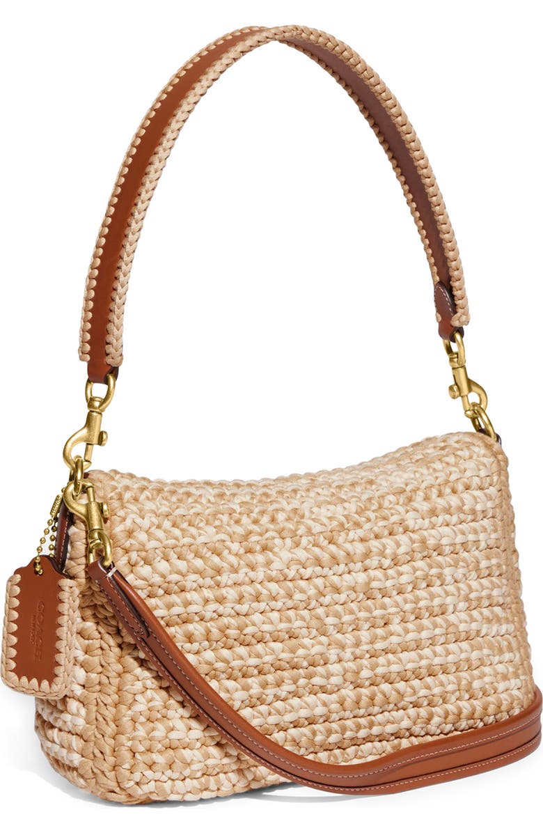 COACH Tabby Soft Crochet Shoulder Bag, Alternate, color,