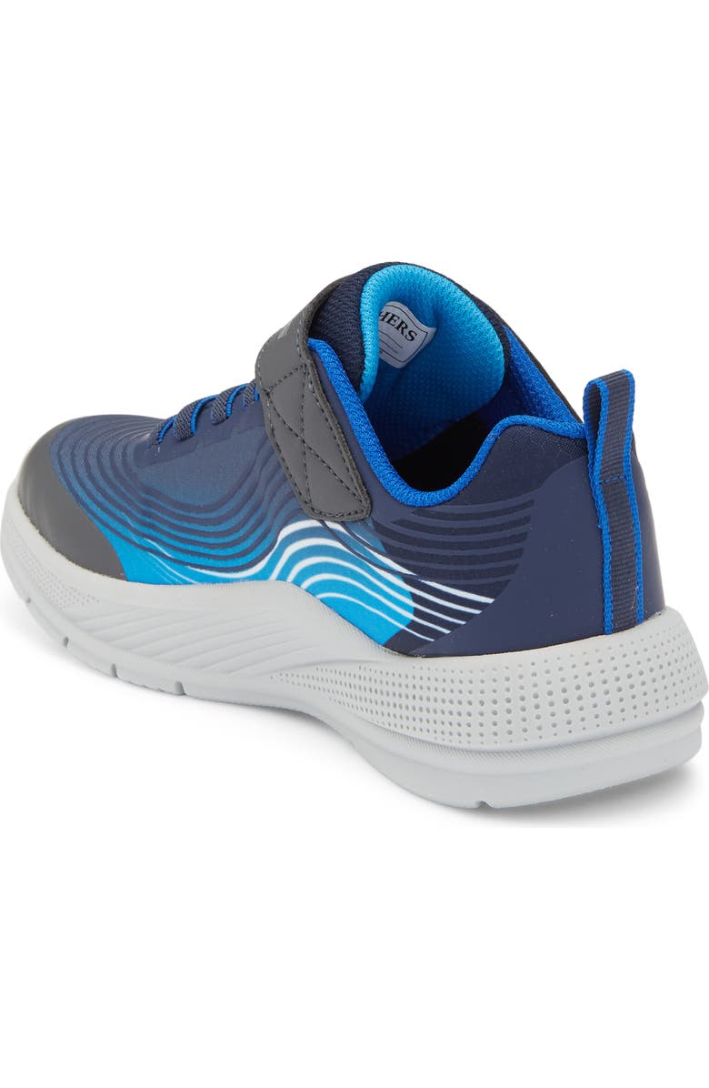 SKECHERS Kids' Microspec Advance Sneaker, Alternate, color, Navy/ Blue