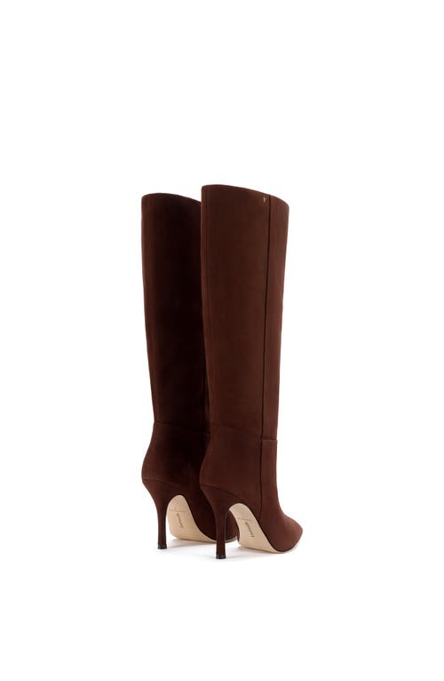 Larroude Kate Hi Boot In Brown