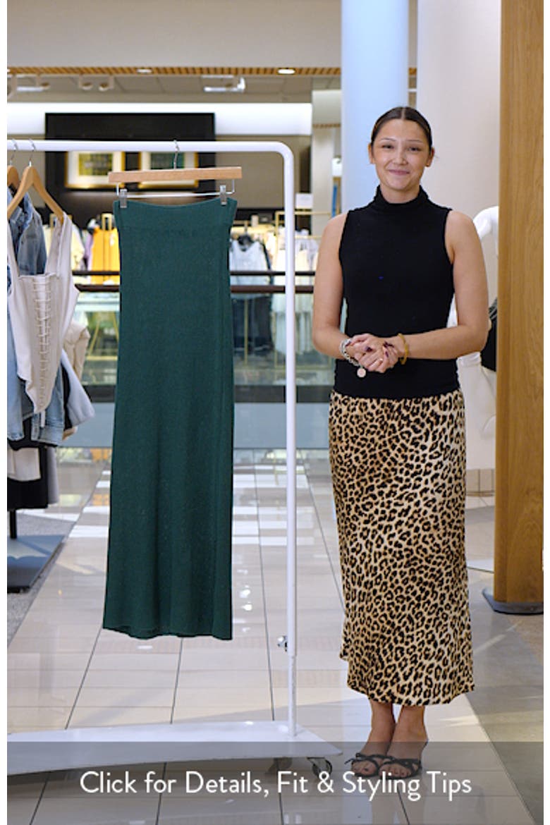 Maxi Sweater Skirt video