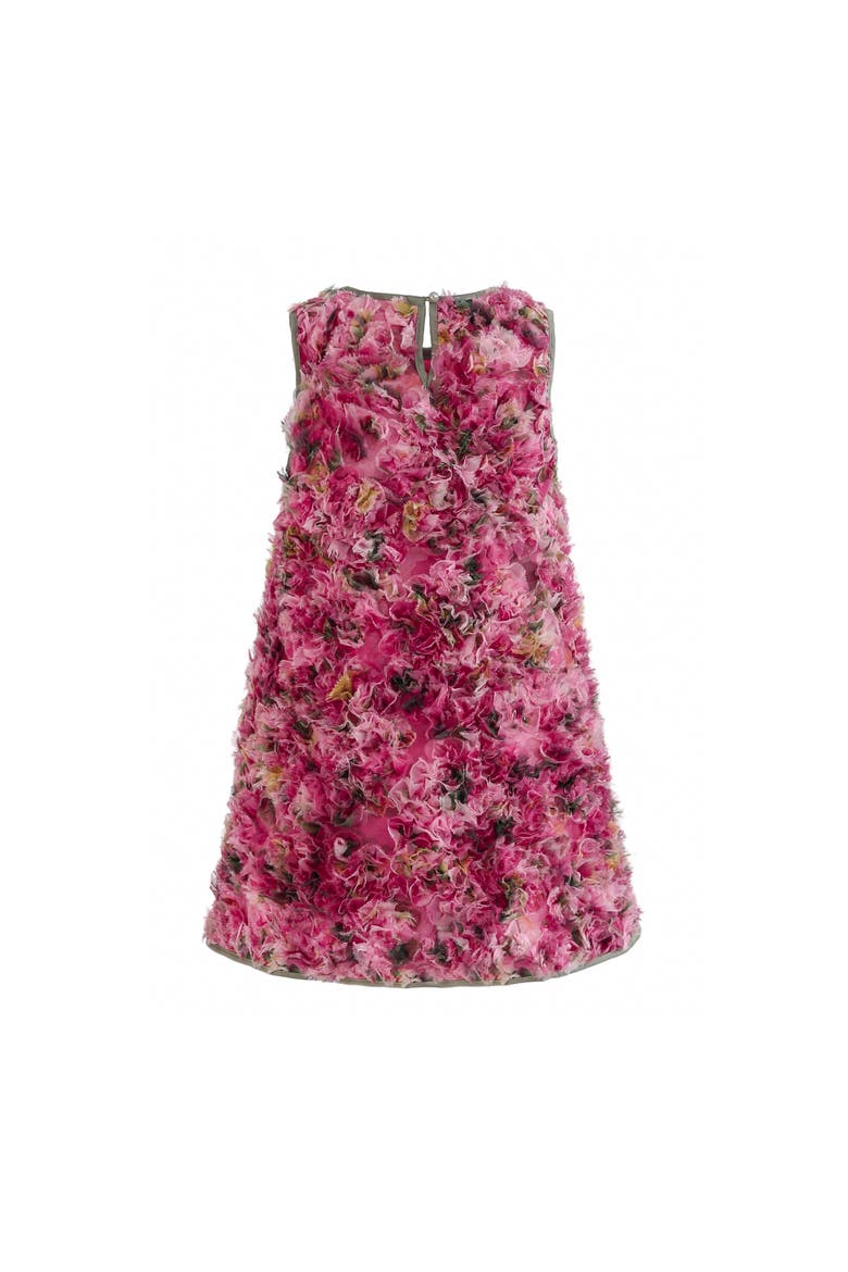Sylvie Floral Textured Dress, Alternate, color, Pink