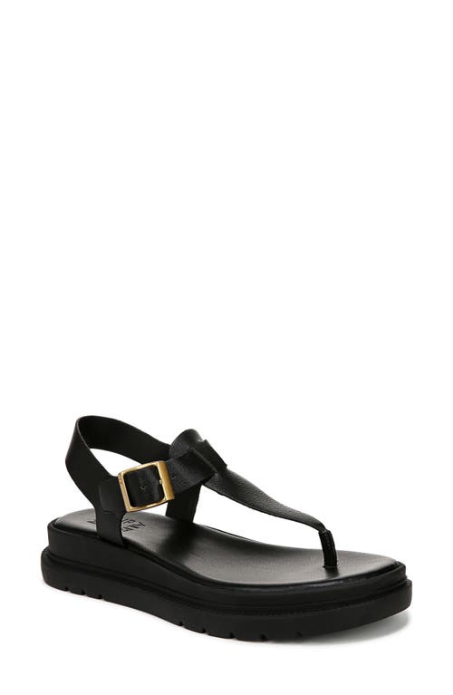 Naturalizer Alyssa T-strap Platform Sandal In Black